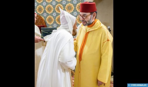 أمير المؤمنين يترأس بالقصر الملكي بالرباط حفلا دينيا إحياء لليلة القدر المباركة