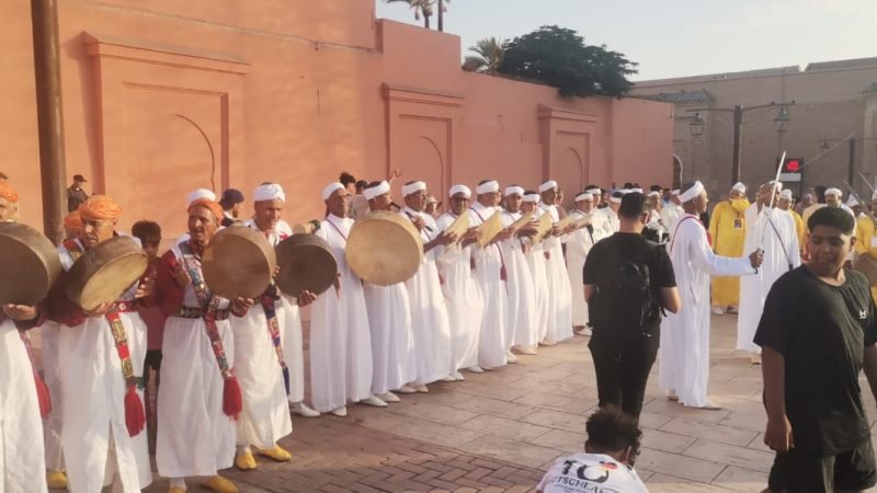 الدورة 54 للمهرجان الوطني للفنون الشعبية  مراكش الحمراء تتزين بعشرات فرق الفنون الشعبية الوطنية والأسيوية والإفريقية