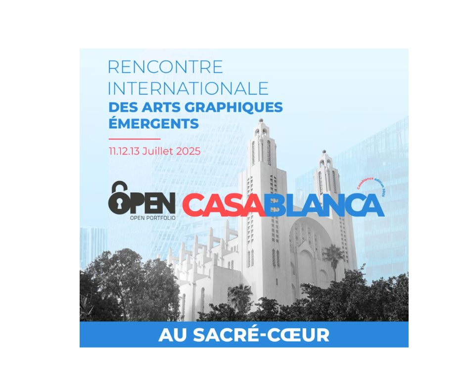 مهرجان “أوبن بورتفوليو الدار البيضاء”: الدار البيضاء تحتضن أول لقاء دولي لفنون الغرافيك المعاصرة