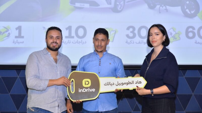 إندرايف تكافئ سائقيها في المغرب بسيارة و10 دراجات نارية وأكثر من 100 جائزة